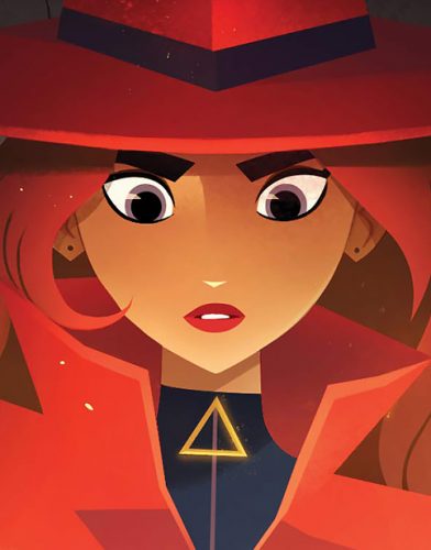 Carmen Sandiego tv series poster