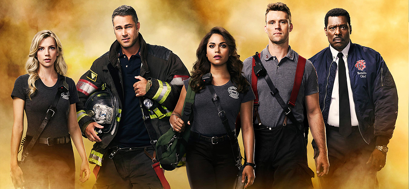 Chicago Fire Season 4 tv series Poster
