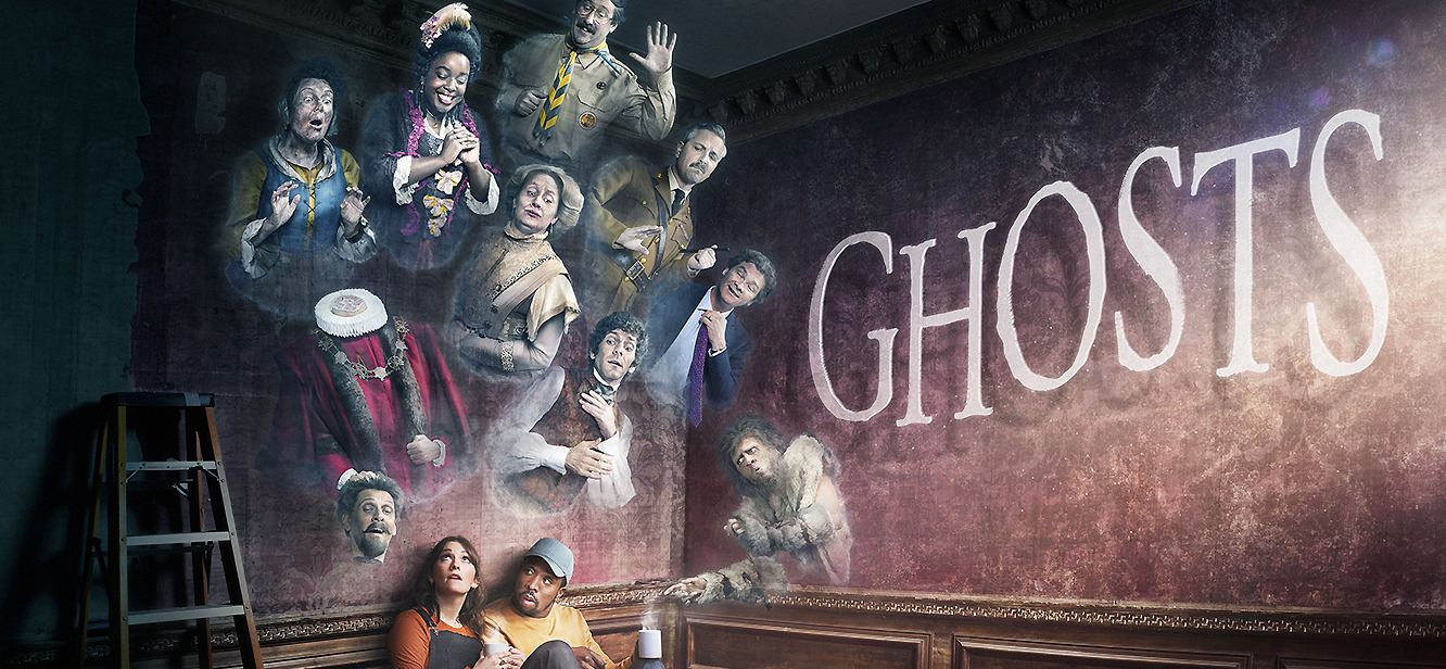 Ghosts Season 2 tv series Poster