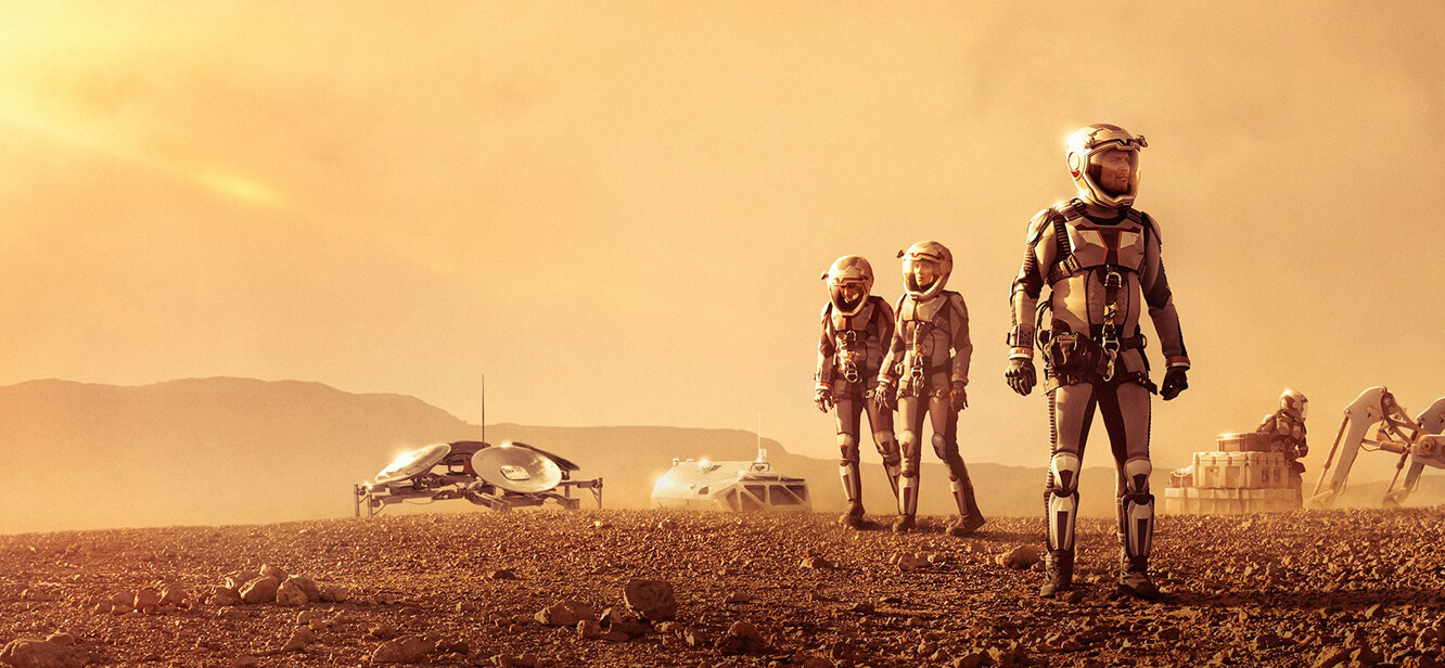 Mars Season 1 tv series Poster