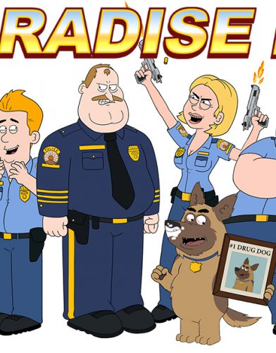 Paradise PD tv series poster