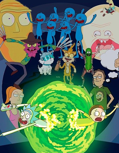 Rick and Morty Season 4 poster