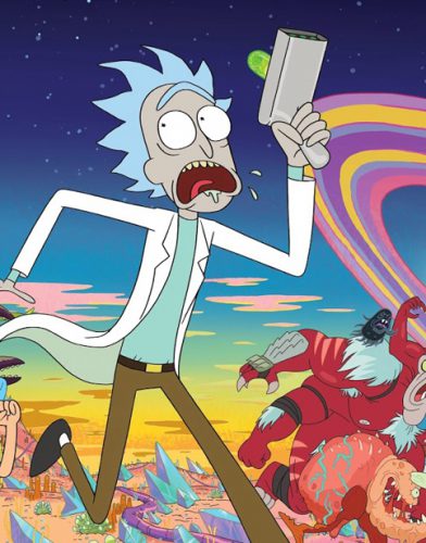 Rick and Morty tv series poster