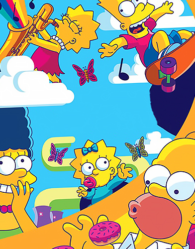 The Simpsons season 35 poster