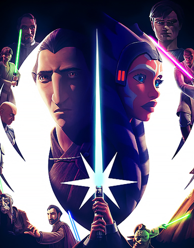 Star Wars: Tales of the Jedi Season 1 poster