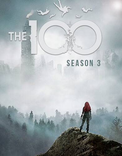 The 100 Season 3 poster