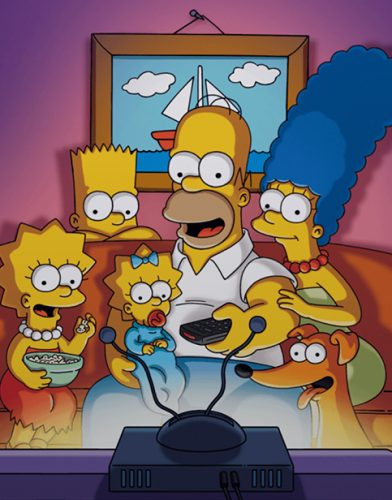 The Simpsons tv series poster