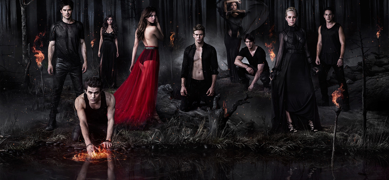 The Vampire Diaries  Season 1 tv series Poster