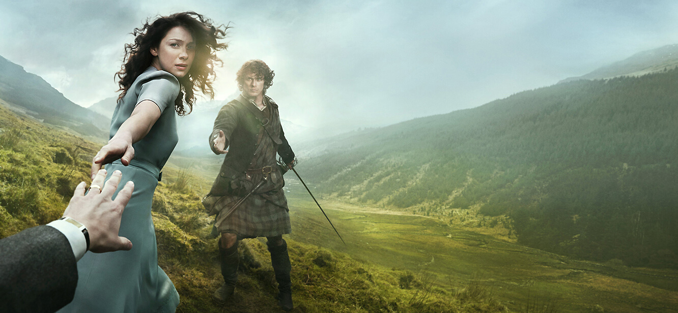 Outlander season 1 tv series Poster